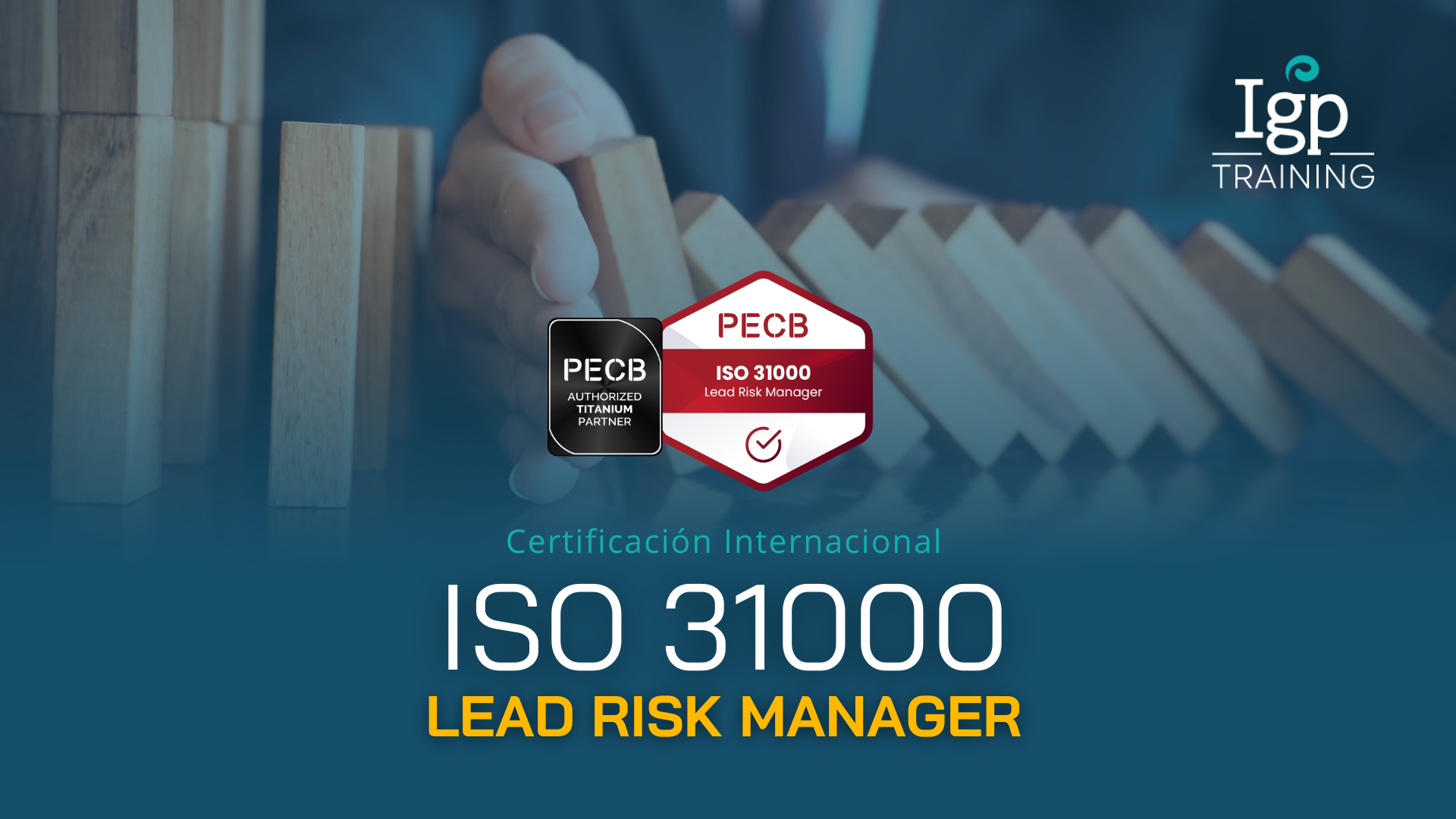 Foto principal de ISO 31000 Lead Risk Manager - Certificación Internacional